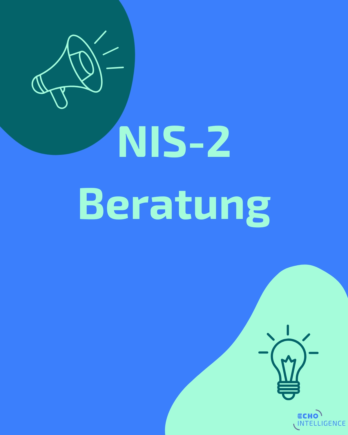 NIS 2 Consulting: Ein Bild, das als Deckblatt dienen kann. Es zeigt das Wort NIS 2.